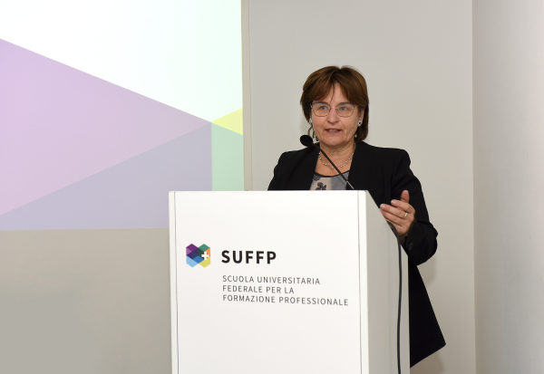 Marina Carobbio Guscetti, Consigliera di Stato e Direttrice del Dipartimento dell’educazione, della cultura e dello sport (DECS) 